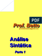 Análise Sintática