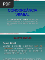 Concordãncia Verbal