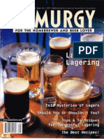 Zymurgy - Lagers and Lagering (Vol. 22, No. 5, 1999)