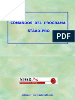 STAAD - Comandos 1