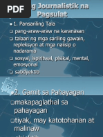 Download Uri Ng Journalistik Na Pagsulat by TomTanghal SN237141123 doc pdf
