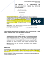 Duelo. Aproximación Posracionalista