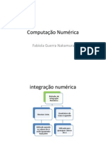 Métodos de integração numérica e erros de integração
