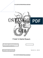 Untangling The Web: A Guide To Internet Research