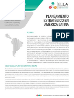 RESUMEN: Planeamiento Estratégico en América Latina