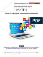 13 - Como Eliminar Contenido Usando El Administrador