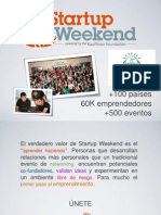 Presentación Startup Weekend