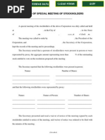 Proxy Voting Form Template | PDF