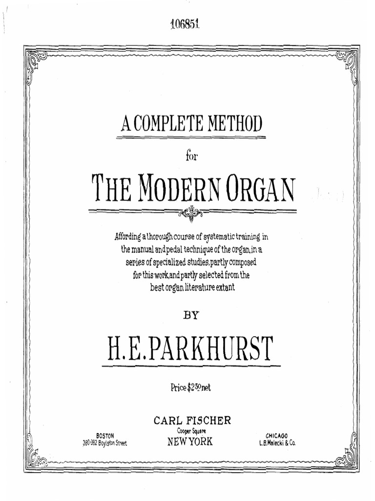 Metodo de Orgao | PDF