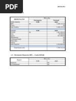 Tabelas ASPAR Abril de 2012