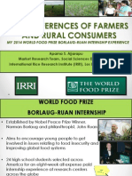 Characteristics of rice preferred by farmers and rural consumers in Nueva Ecija, Philippines