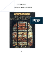 Perry Anderson - Linhagens Do Estado Absolutista