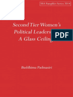 Second Tier Women’s Political Leadership