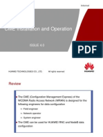 CME Installation and Operation ISSUE1.0