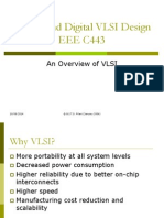 Analog and Digital VLSI Design EEE C443: An Overview of VLSI