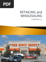 Chapter 12 Retailing and Wholesaling