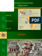 Mayas,Incas y Aztecas