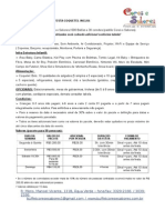 Informativo Coquetel Todos Pacotes