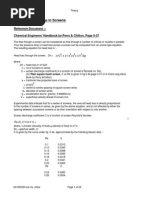 Strainer Pressure Drop