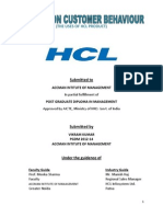 (The Uses of HCL Product) : Submitted To