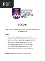 Download Traffic Junction -Highway lab Report by Muzhafar Akmal NorAzlan SN237179125 doc pdf