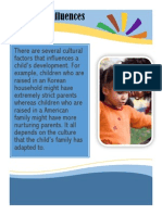 Infancy To Toddlerhood Poster Cultural Influencespub