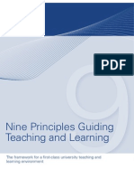 9 Principles in teaching