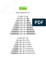 Beauty of Math