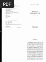 Angelini, M.I., Niente è Senza Voce, Magnago, Ed. Qiqajon, 2007