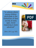 Early Childhood Poster Cultural Influences