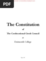 14X Coed Constitution