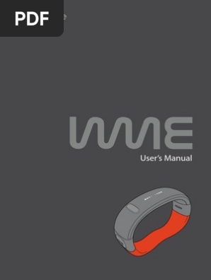 WMe Wristband User Guide