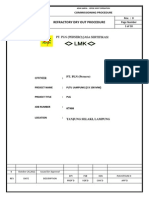 Refractory Dry Out RDO Procedure