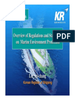 13 General (Overview of Regulations and Standards On Marine Environment Protection, Korea)
