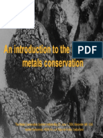 Introduction to the History of Metals Conservation