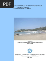 Costal Zone Management Plan Trivandrum (New 2014)