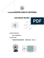 Antenna Theory Notes