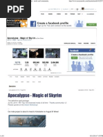 Download Apocalypse - Magic of Skyrim at Skyrim Nexus - Mods and Community by JamesOroh SN237198086 doc pdf