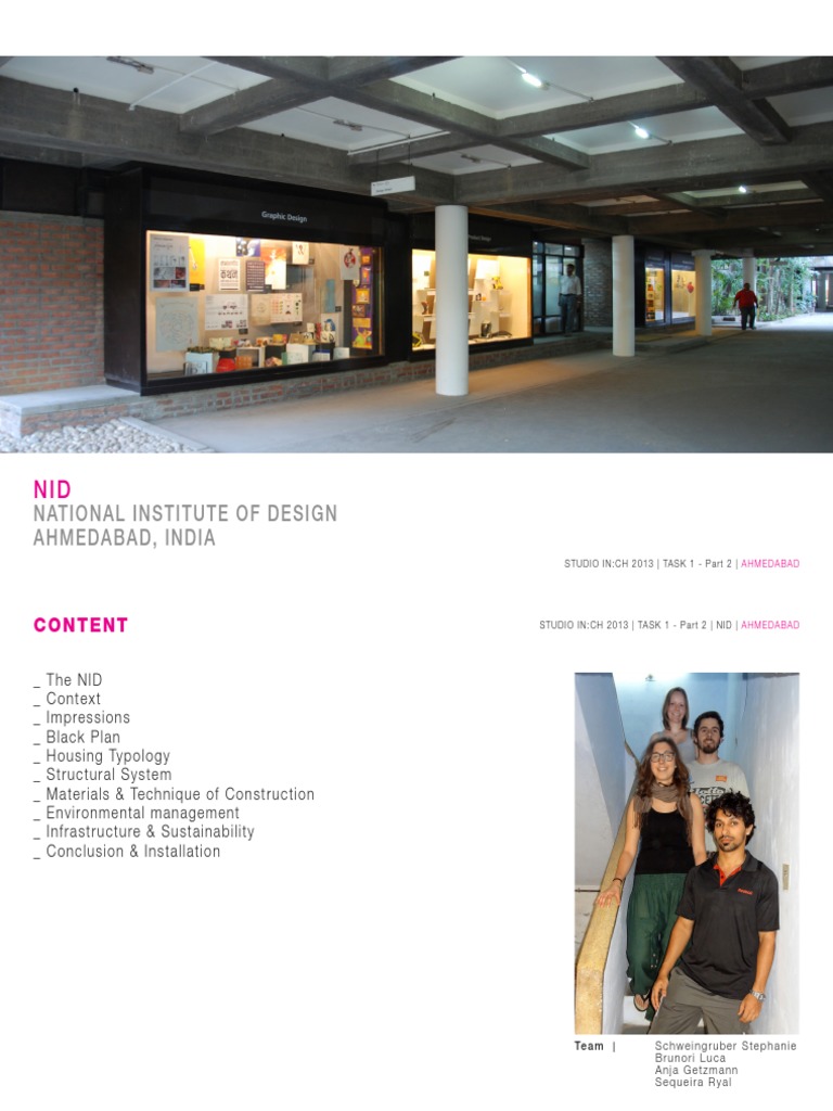 NID Ahmedabad Campus Design Overview | PDF | Nature | Leisure
