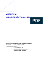 Ambliopía: Guía de práctica clínica sobre diagnóstico y tratamiento