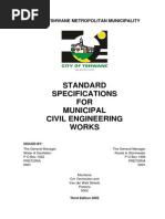 CTMM Civil Specification 2005