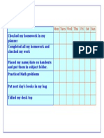 Colourful Checklist