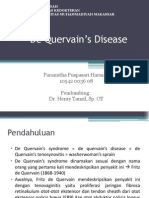 SLIDE PP de Quervain’s Disease
