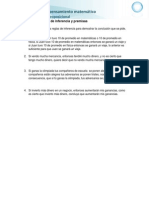 Act. 4. Reglas de Inferencia y Premisas