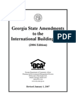 IBC 2007 Ga Amendments