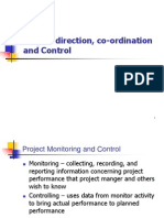 Ch10 Project Monitoring & Control