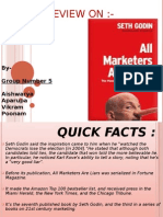 Book Review of All Marketers are Liars