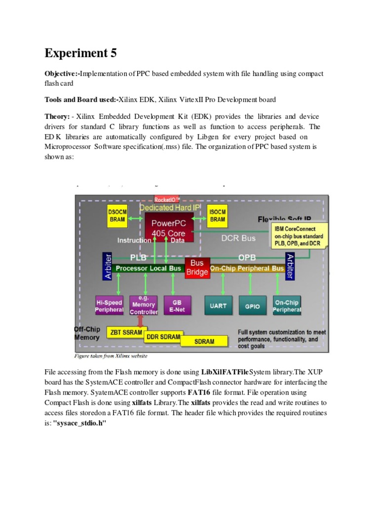 Experiment 5: Objective:-Implementation of PPC Based Embedded System ...