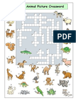 Picture Crossword Animals