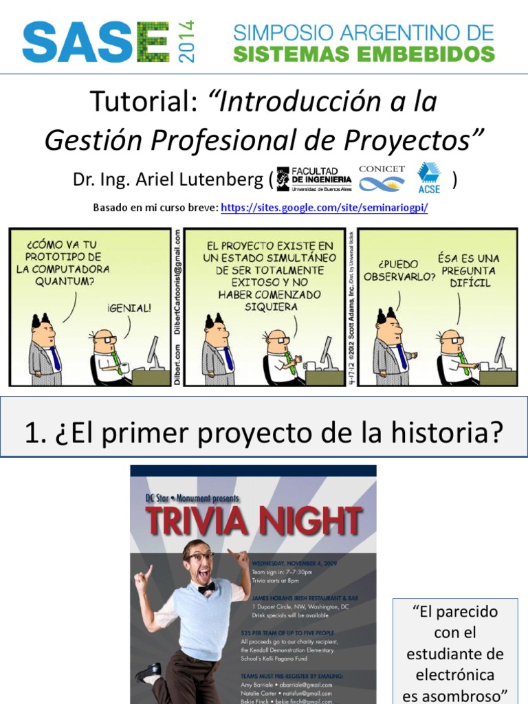 Introduccion A La Gestion Profesional de Proyectos | PDF | Noé | Arca ...